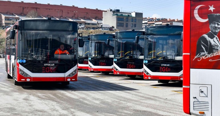 EGO otobüs filosuna 16 yeni araç daha katıldı! - Resim : 2