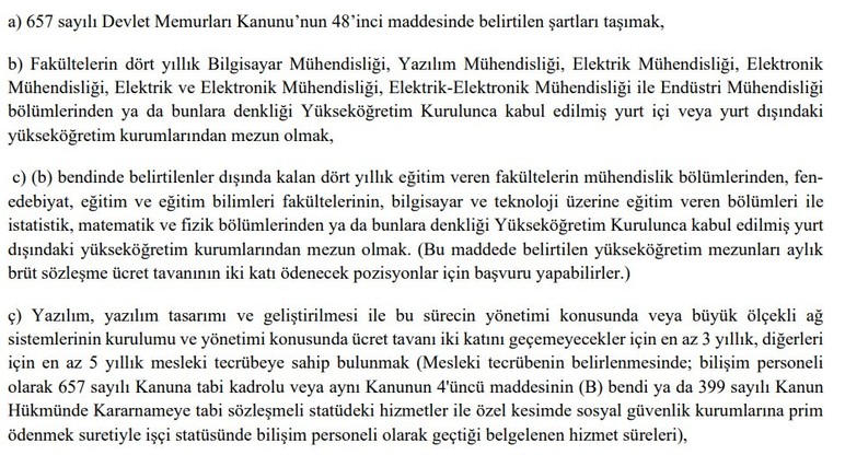 Çalışma ve Sosyal Güvenlik Bakanlığı Ankara'da sözleşmeli personel alacak