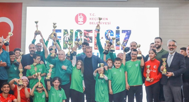 Keçiören'de engelsiz spor oyuncuları final coşkusuyla son buldu - Resim : 2