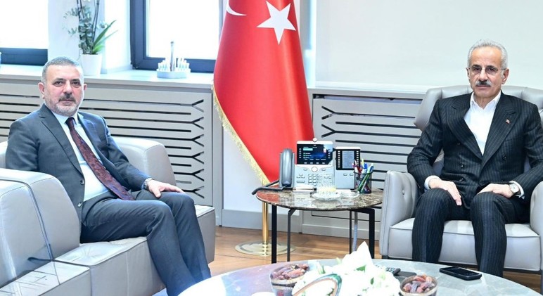 Başkan Ercan'dan Bakan Uraloğlu'na ziyaret!