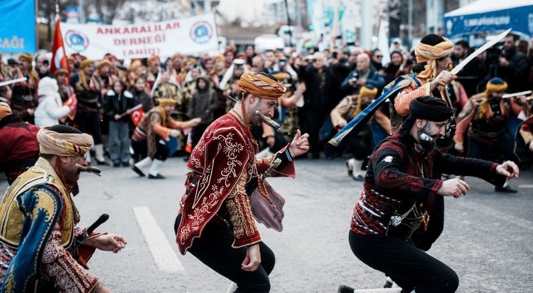 Keklikpınarı'nda Atatürk'ün Ankara gelişim yıl dönümü kutlandı!
