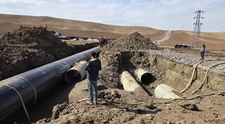 ABB duyurdu: Kesikköprü'deki 3 ana hattan 2'sinde boru patladı!