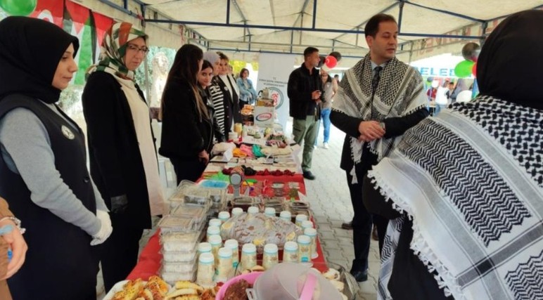 Ankara Evren'de Gazze için hayır etkinliği düzenlendi!