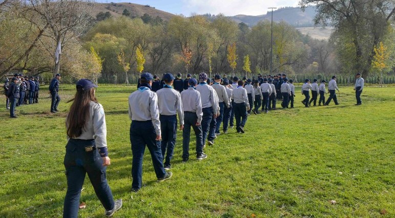 ABB, farklı illerden gelen 200 öğrenci için İzcilik Kampı düzenledi