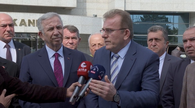 Milli Yol Partisi ve Adalet Partisi'nden Mansur Yavaş'a ziyaret!