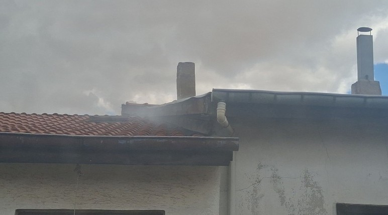 Beypazarı'ndaki bir iş yerinde çıkan yangın kısa sürede söndürüldü
