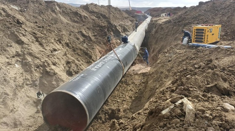 Kesikköprü-İvedik su ana iletim hattındaki yenileme çalışmaları devam ediyor - Resim : 2