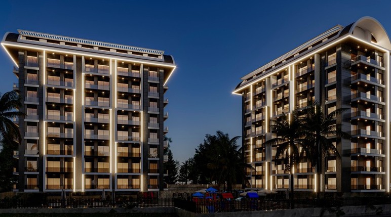 Yeşil ve mavinin kalbinde konumlanan Cleopatra Residence alıcılarını bekliyor! - Resim : 2