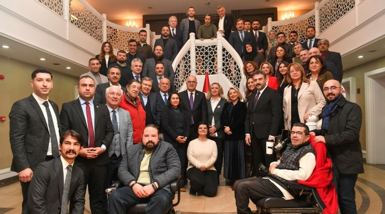 Türkiye Voleybol Federasyonu'ndan Ankara Kent Konseyi'ne anlamlı ziyaret! - Resim : 2