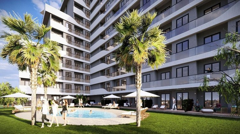 Başkentte otel konforunda 1+1 l&uuml;ks yaşam projesi: Royal Skyport - Resim : 2