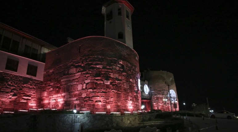 Ankara Kalesi'nde ziyaretçiler için düzenleme yapıldı