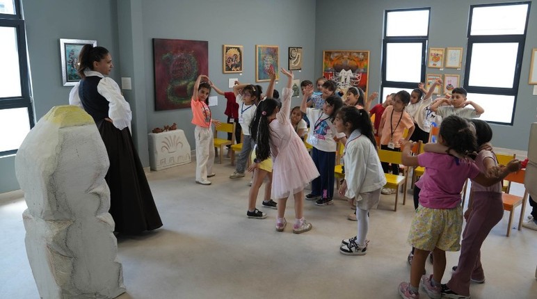 Keçiören'de minikler Kültür Elçileri Çocuk Sanat Müzesi'nde öğreniyor