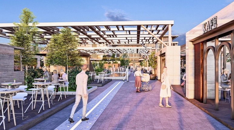 Mega Meydan Projesi, Gimat'ta modern yaşam alanlarıyla dikkat çekiyor - Resim : 2