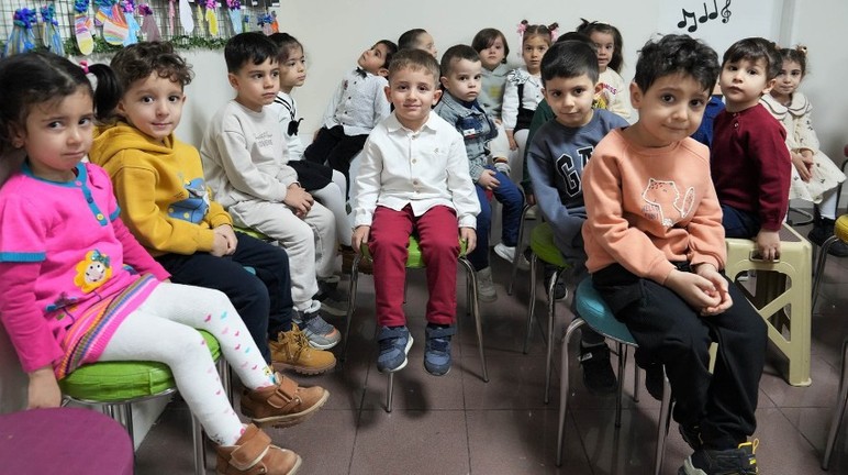 Keçiören ÇEM'deki minikler ilk karnelerini aldı!