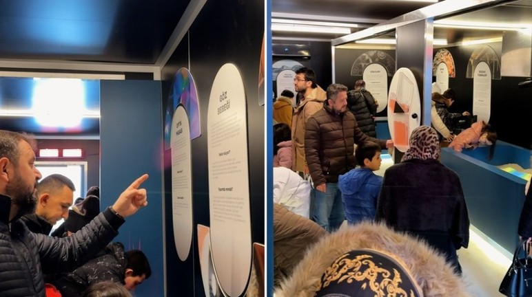 Sincan Belediyesinin Bilim Tırı her gün farklı mahallede duruyor! - Resim : 3