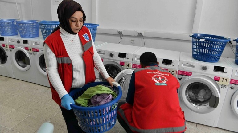 ABB'nin Giysi Yıkama Merkezleri'nden 10 bin öğrenci hizmet aldı! - Resim : 2