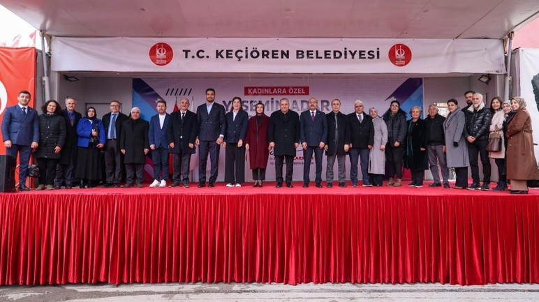 Keçiören'de Yasemin Adar Spor Salonu kadınların kullanımına açıldı! - Resim : 2