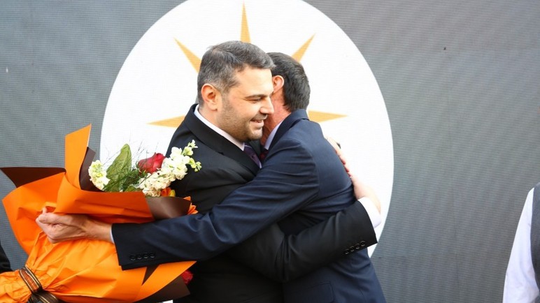 AK Parti Keçiören İlçe Başkanlığı'nda görev devir teslim töreni yapıldı!