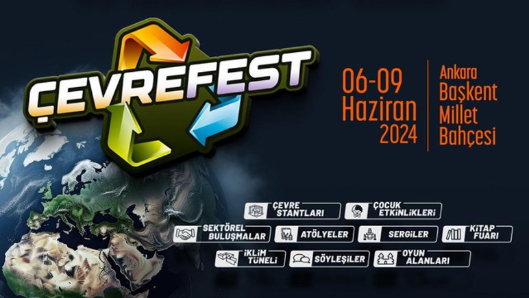 Çevrefest Ankara Millet Bahçesinde kapılarını açıyor