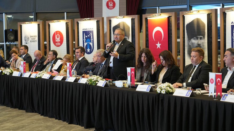 Keçiören Belediyesi AKK Yürütme Kurulu Toplantısına ev sahipliği yaptı