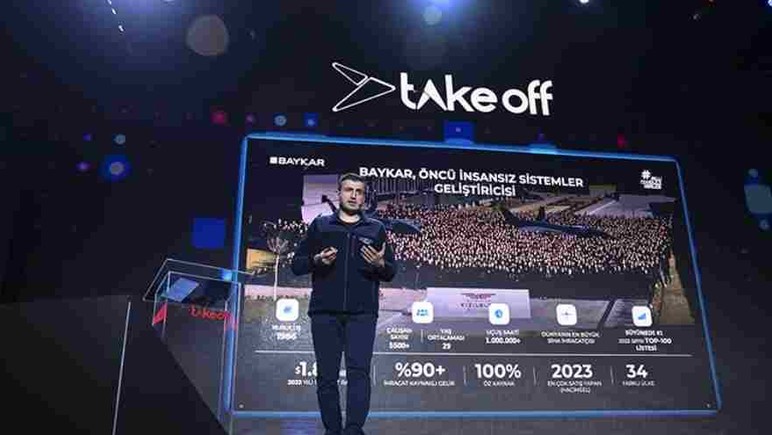Take Off İstanbul'un kapanışını Selçuk Bayraktar yaptı