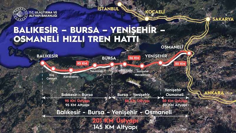 2026 yılı işaret edildi! Ankara - Bursa arası 2,5 saate düşecek - Resim : 3