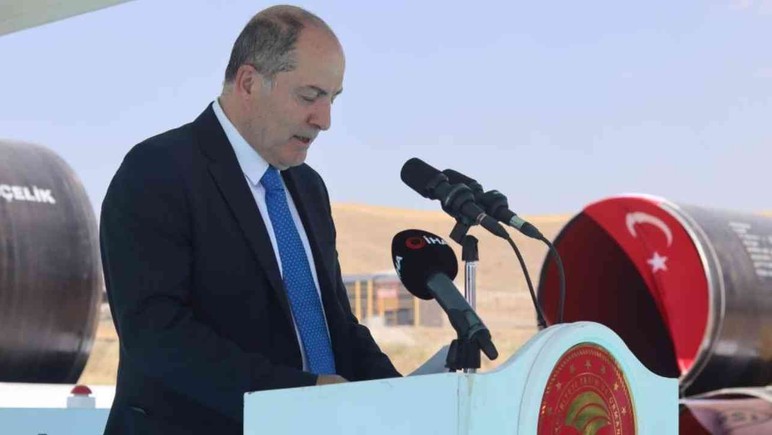 Çamlıdere-İvedik arasına inşa edilecek ‘İçme Suyu İsale Hattı Yenileme Projesi'nin temeli atıldı