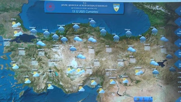MGM Hava Tahmin Uzmanı Ankara'ya tarih verdi! Başkente karla karışık yağmur geliyor!