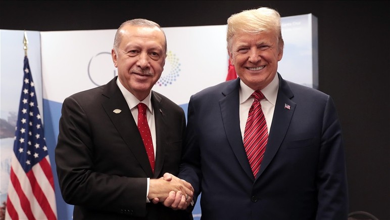 Trump ile Cumhurbaşkanı Erdoğan arasında telefon görüşmesi yapıldı