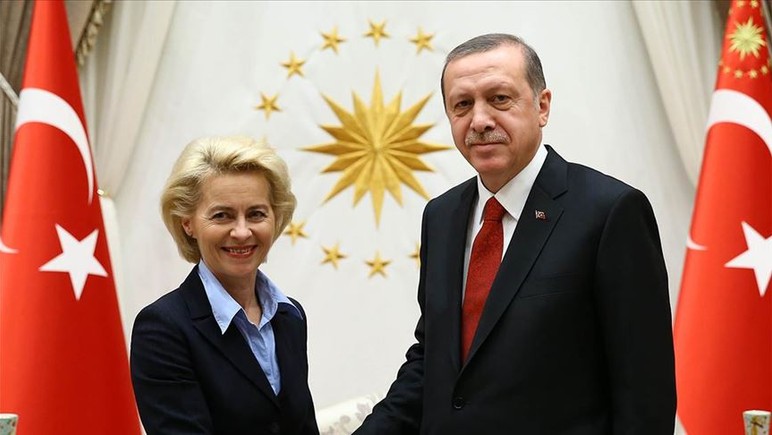 Cumhurbaşkanı Erdoğan ile AB Komisyonu Başkanı Leyen İran'ı görüştüler