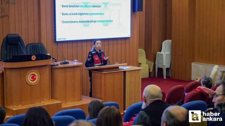 Etimesgut Belediyesi, siber suçlarla mücadele eğitimi verdi