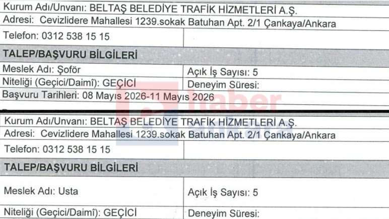 ABB BELTAŞ A.Ş. sınavsız 35 işçi alımı yapacak! - Resim : 3