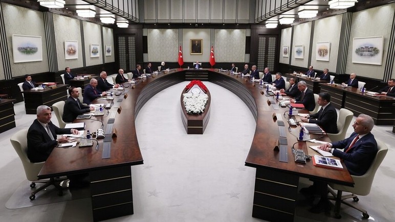Cumhurbaşkanı Erdoğan yönetiminde kabine toplantısı bugün yapılacak