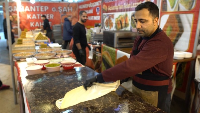 Ankara'da düzenlenen Gaziantep Yemek Şenliği'nden renkli görüntüler! - Resim : 2
