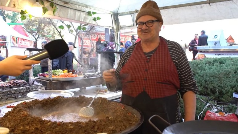 Ankara'da düzenlenen Gaziantep Yemek Şenliği'nden renkli görüntüler!