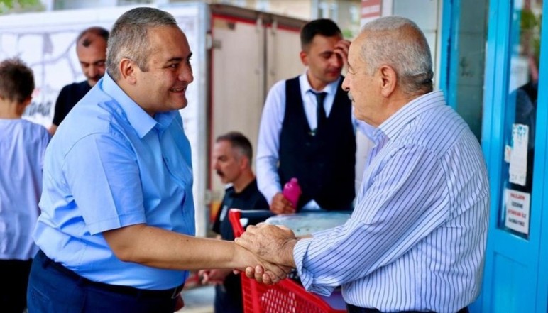 Keçiören Belediye Başkanı Özarslan, esnafı ziyaret etti - Resim : 2