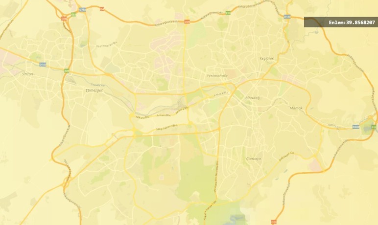 AFAD Deprem Tehlike Haritasında Ankara'da bulunan diri faylar! - Resim : 2