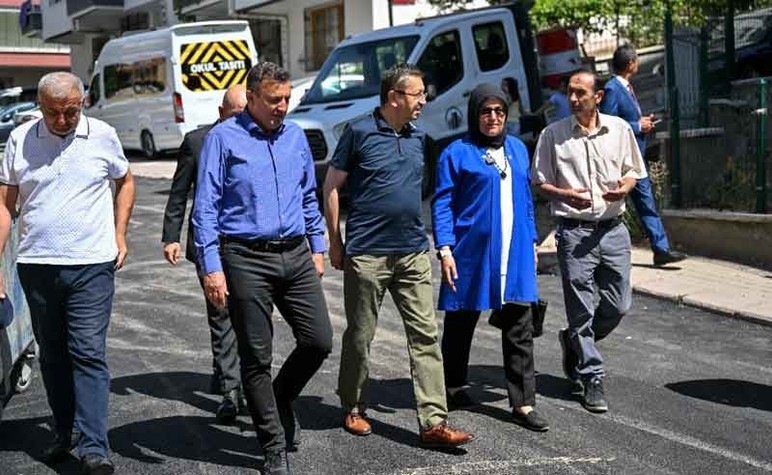 Altındağ Belediyesinin başlattığı asfalt seferberliği sürüyor - Resim : 5