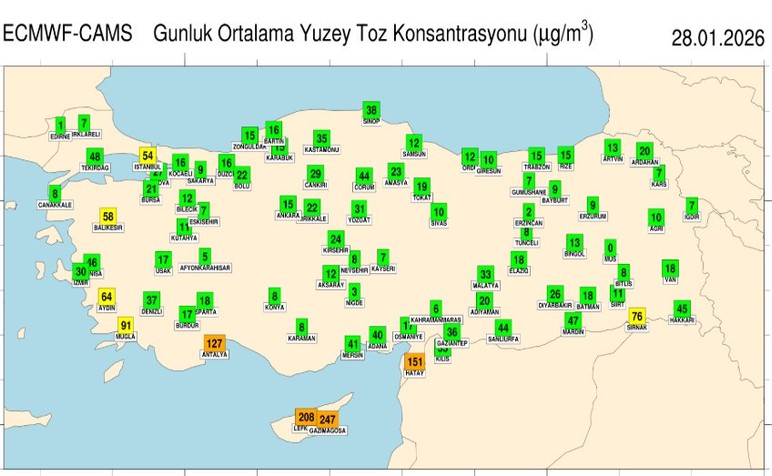 Meteoroloji'den 'Kapıları camları kapatın' uyarısı: O illerde hava kalitesi düşecek! - Resim : 2