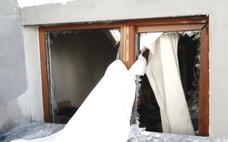 Mamak'ta doğal gaz patlaması: 1 kişi yaralandı!