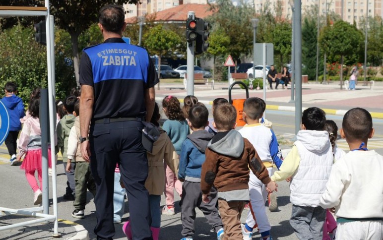 Etimesgut Belediyesi'nden Eryaman Trafik Eğitim Parkı'nda Avrupa Hareketlilik Haftası etkinliği