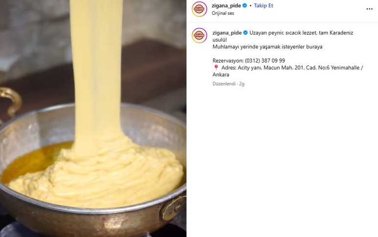 En lezzetli muhlama artık Ankara'da! Karadeniz lezzetleri damak çatlatacak