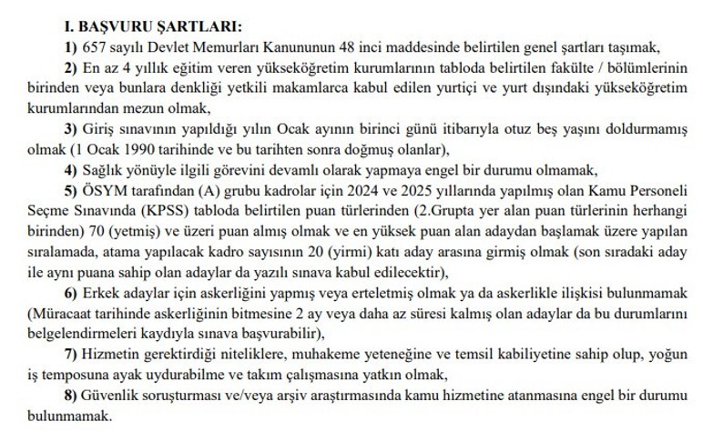 Kamu İhale Kurumu Ankara'da KPSS puanıyla personel alacak