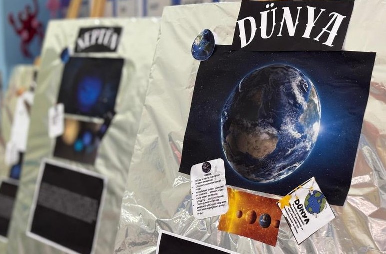 Sincan Belediyesi Lavanta kreşinde miniklere uzay temalı etkinlik - Resim : 2