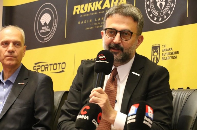 Ankara için tarihi yarış: Uluslararası Runkara Yarı Maratonu lansmanı yapıldı