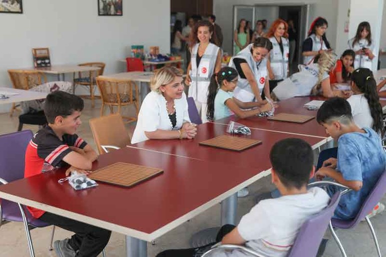Etimesgut Belediyesi'nde zeka oyunları atölyesi gerçekleştirildi