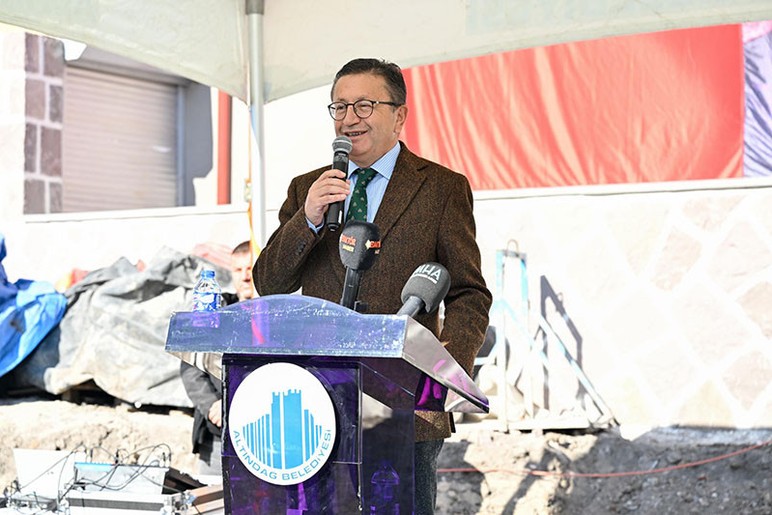 Altındağ Belediyesi'nin yeni kreşi için temel atma töreni yapıldı - Resim : 2