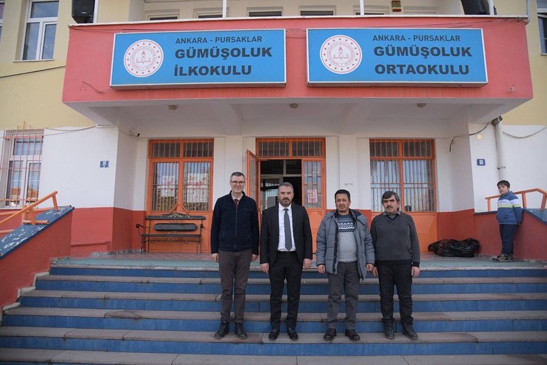 Pursaklar Belediye Başkanı Çetin okul ziyaretlerine devam ediyor!
