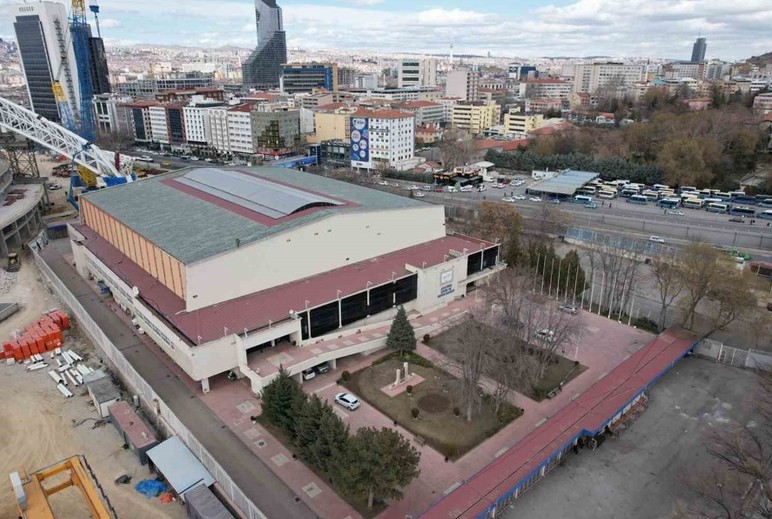 Ankara’nın spor, siyaset ve kültür hafızası Atatürk Spor Salonu artık yok! - Resim : 2