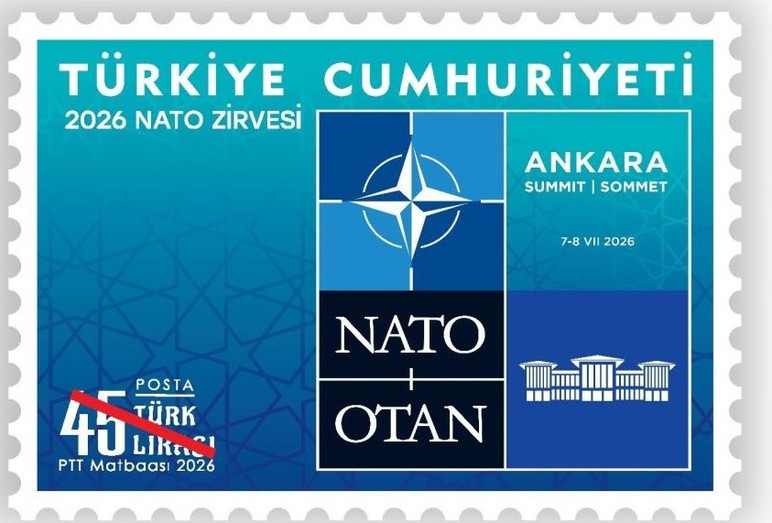 NATO Zirvesi anısına hazırlanan anma pulu ve ilkgün zarfını tedavüle sunuldu